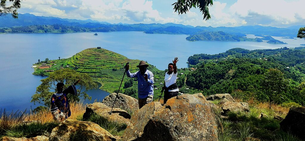 Uganda lake and hiking adventure