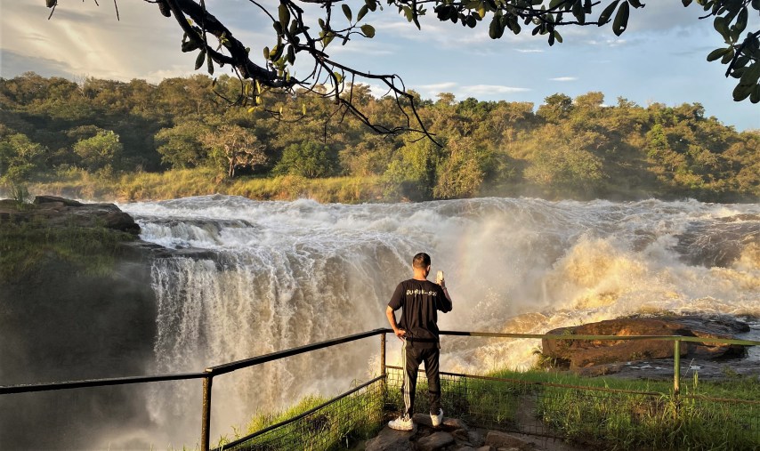 Murchison Falls viewpoint